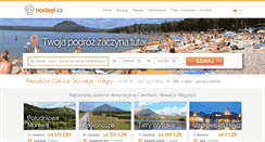 Desktop Screenshot of noclegi.cz