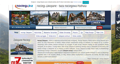 Desktop Screenshot of noclegi.biz